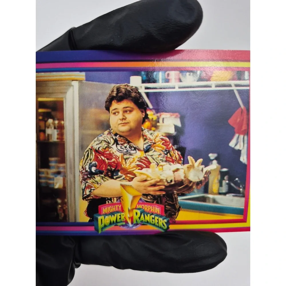 1994 Mighty Morphin Power Rangers Ernie & Mr Caplan Cards Collect-A-Card